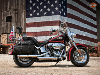 ハーレー独特のエンジン